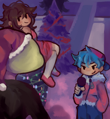 Friday Night Funkin&#39; Week 5 Fanart