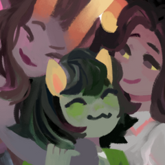 Homestuck AraFefNep Hug Crop